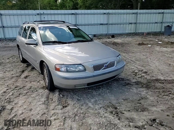 2001 Volvo V70 with VIN YV1SW61R611127879, listed as a Copart auction lot 72769494 with 286,405 mi miles and Salvage Title. Bid and sale history available at carsss.com. Image 10.