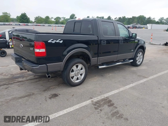 2008 Ford F-150 XLT with VIN 1FTPW14V88KD62523, listed as a IAAI auction lot 42502127 with 153,195 mi miles and . Bid and sale history available at DreamBid. Image 4.