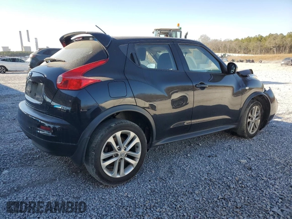 2014 Nissan Juke SV with VIN JN8AF5MR4ET360262, listed as a Copart auction lot 45396735 with 123,306 mi miles and Salvage Title. Bid and sale history available at carsss.com. Image 3.