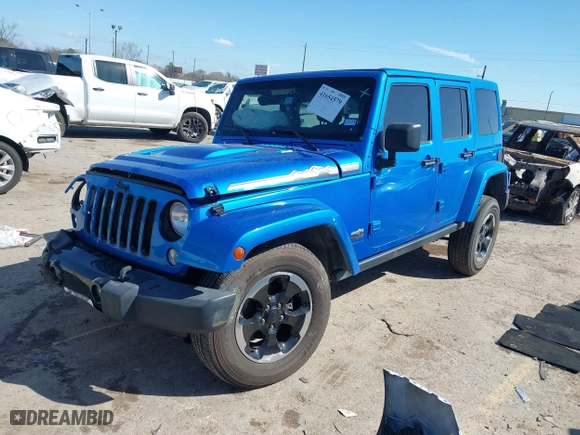 2014 Jeep Wrangler Unlimited Sahara with VIN 1C4HJWEG1EL188445, listed as a IAAI auction lot 41654579 with 79,948 mi miles. Bid and sale history available at carsss.com. Image 17.