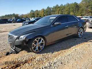 2017 Cadillac CTS Sedan Luxury RWD with VIN 1G6AR5SX8H0128521, listed as a Copart auction lot 48345805 with 107,281 mi miles and Salvage Title. Bid and sale history available at carsss.com. Image 1.