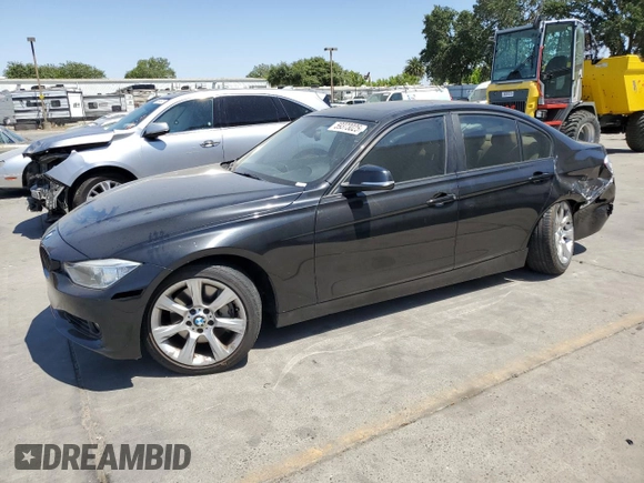 2013 BMW 3 Series 335i xDrive with VIN WBA3B9C51DF587019, listed as a Copart auction lot 59373025 with 118,723 mi miles and Salvage title. Bid and sale history available at DreamBid. Image 1.