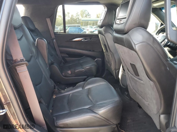 2017 Cadillac Escalade Platinum with VIN 1GYS4DKJ1HR354671, listed as a Copart auction lot 77090654 with 108,495 mi miles and Salvage Title. Bid and sale history available at carsss.com. Image 11.
