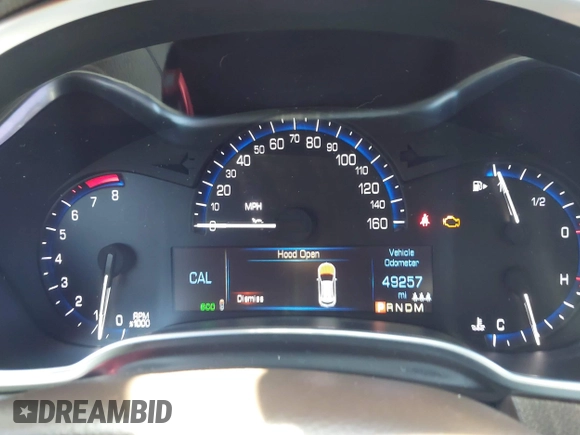2016 Cadillac SRX Luxury Collection with VIN 3GYFNBE31GS512499, listed as a IAAI auction lot 42279523 with 49,257 mi miles and . Bid and sale history available at DreamBid. Image 7.
