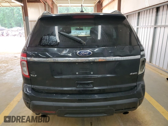 2011 Ford Explorer XLT with VIN 1FMHK8D83BGA14458, listed as a Copart auction lot 55672445 with 214,669 mi miles and Salvage title. Bid and sale history available at DreamBid. Image 6.