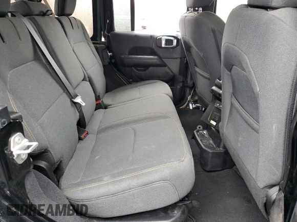 2024 Jeep Wrangler Sahara with VIN 1C4RJXP60RW257385, listed as a Copart auction lot 62984525 with 20,899 mi miles and Salvage title. Bid and sale history available at DreamBid. Image 10.