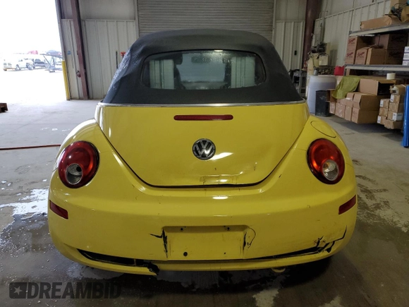 2008 Volkswagen Beetle SE with VIN 3VWRF31Y28M402071, listed as a Copart auction lot 45290245 with 127,889 mi miles and Salvage title. Bid and sale history available at DreamBid. Image 6.