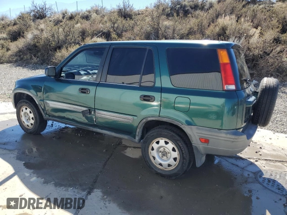 1999 Honda CR-V LX with VIN JHLRD1847XC055047, listed as a Copart auction lot 50158845 with 203,986 mi miles and Salvage Title. Bid and sale history available at carsss.com. Image 2.