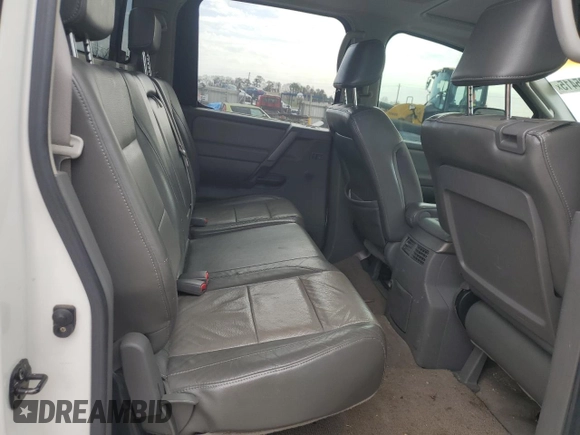 2005 Nissan Titan SE with VIN 1N6BA07B25N535867, listed as a Copart auction lot 45205415 with 207,858 mi miles and Salvage Title. Bid and sale history available at DreamBid. Image 10.