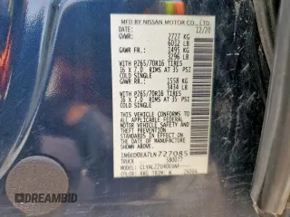 2020 Nissan Frontier S z VIN 1N6ED0EA7LN727085, wystawiony jako Copart lot #56985355 z przebiegiem 165 589 mil mil oraz Czysty tytuł • Clean title. Historia ofert i sprzedaży dostępna na DreamBid. Obrazek 12.