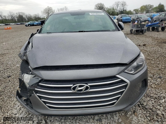2018 Hyundai Elantra Value Edition with VIN 5NPD84LF8JH368335, listed as a Copart auction lot 53740325 with 98,886 mi miles and Salvage Title. Bid and sale history available at carsss.com. Image 5.