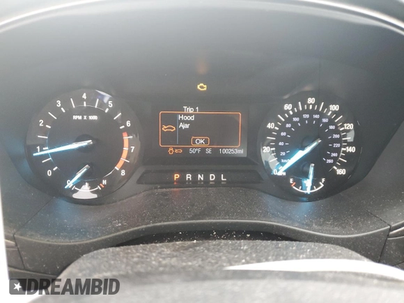 2017 Ford Fusion SE with VIN 3FA6P0H72HR169655, listed as a Copart auction lot 61218355 with 100,253 mi miles and Salvage title. Bid and sale history available at DreamBid. Image 9.