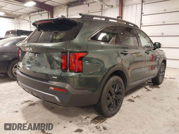 2023 Kia Sorento X-Line S with VIN 5XYRLDLC8PG220664, listed as a IAAI auction lot 41524596 with 11,968 mi miles. Bid and sale history available at carsss.com. Image 4.