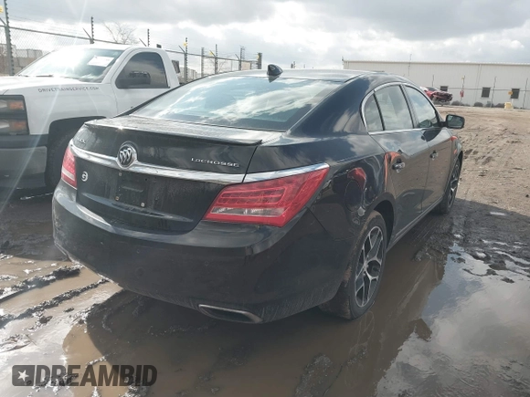 2016 Buick LaCrosse Sport Touring with VIN 1G4G45G3XGF172815, listed as a IAAI auction lot 41684184 with 139,304 mi miles and . Bid and sale history available at DreamBid. Image 4.