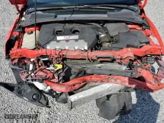 2017 Ford Focus ST with VIN 1FADP3L95HL333884, listed as a Copart auction lot 51368635 with 92,350 mi miles and Salvage Title. Bid and sale history available at carsss.com. Image 12.