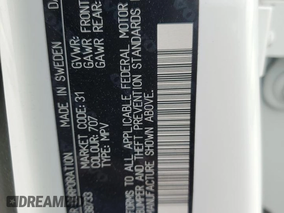 2023 Volvo XC60 Plus Bright Theme z VIN YV4L12RE2P1338733, wystawiony jako Copart lot #49918145 z przebiegiem 11 829 mil mil oraz Nie do naprawy • Non repairable. Historia ofert i sprzedaży dostępna na DreamBid. Obrazek 14.