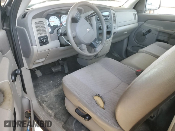 2004 Dodge 1500 ST with VIN 1D7HA16KX4J209959, listed as a Copart auction lot 80193184 with 131,910 mi miles and Salvage Title. Bid and sale history available at DreamBid. Image 8.