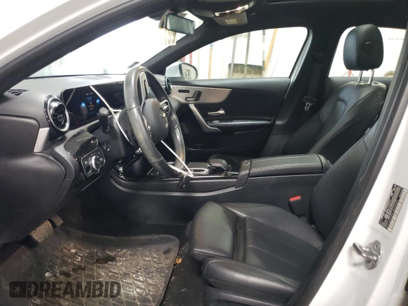 2020 Mercedes-Benz A 220 with VIN WDD3G4FB9LW038522, listed as a Copart auction lot 43307274 with 27,161 mi miles and Salvage Title. Bid and sale history available at DreamBid. Image 7.