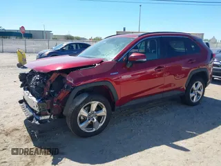 2021 Toyota RAV4 Hybrid LE with VIN 4T3B6RFV3MU047815, listed as a IAAI auction lot 41803677 with 98,992 mi miles. Bid and sale history available at carsss.com. Image 18.