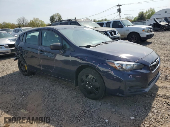 2018 Subaru Impreza with VIN 4S3GTAA60J3708344, listed as a Copart auction lot 54545945 with 164,346 mi miles and Salvage Title. Bid and sale history available at DreamBid. Image 4.