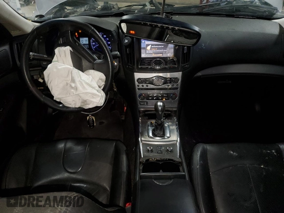 2011 Infiniti G25 x with VIN JN1DV6AR4BM651276, listed as a Copart auction lot 43564085 with 132,576 mi miles and Salvage Title. Bid and sale history available at DreamBid. Image 8.