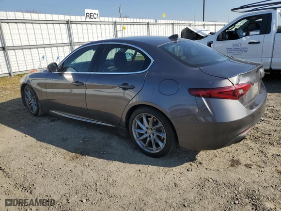 2017 Alfa Romeo Giulia Ti with VIN ZARFAECN5H7542408, listed as a Copart auction lot 42354045 with 118,326 mi miles and Salvage Title. Bid and sale history available at carsss.com. Image 2.