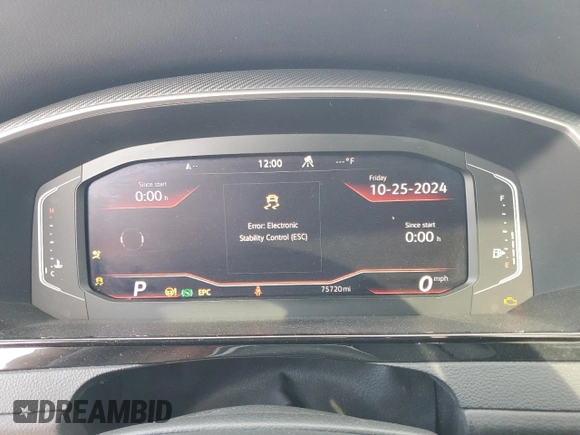2021 Volkswagen Arteon SEL R-Line with VIN WVWHR7AN8ME013101, listed as a Copart auction lot 78168654 with 75,720 mi miles and Salvage title. Bid and sale history available at DreamBid. Image 9.