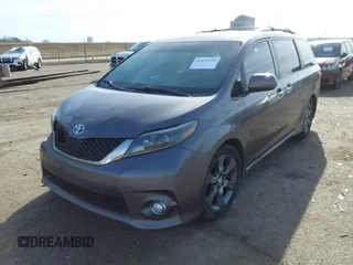 2015 Toyota Sienna SE with VIN 5TDXK3DC8FS633124, listed as a IAAI auction lot 41475935 with 182,921 mi miles and . Bid and sale history available at DreamBid. Image 17.