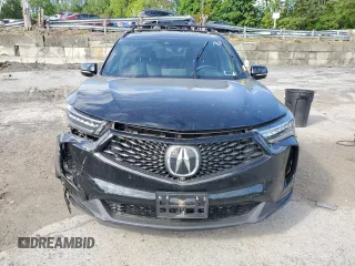 2023 Acura RDX Advance with VIN 5J8TC2H80PL019474, listed as a Copart auction lot 57216245 with 16,359 mi miles and Salvage title. Bid and sale history available at DreamBid. Image 5.