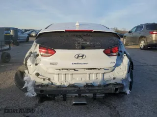 2019 Hyundai Veloster 2.0 with VIN KMHTG6AF6KU019982, listed as a Copart auction lot 88219405 with 56,849 mi miles and Salvage Title. Bid and sale history available at carsss.com. Image 6.