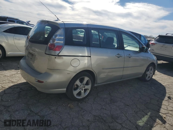 2006 Mazda 5 Sport with VIN JM1CR293260126154, listed as a Copart auction lot 46422445 with 180,439 mi miles and Clean Title. Bid and sale history available at DreamBid. Image 3.