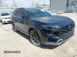 2023 Honda CR-V Sport Touring with VIN 5J6RS6H9XPL005264, listed as a IAAI auction lot 41928236 with 19,384 mi miles and . Bid and sale history available at DreamBid. Image 1.