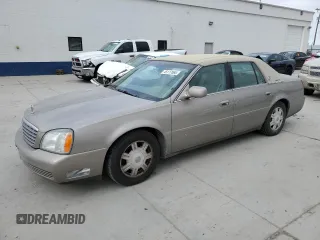 2003 Cadillac DeVille with VIN 1G6KD54Y83U111244, listed as a Copart auction lot 45117065 with 94,580 mi miles and Salvage Title. Bid and sale history available at carsss.com. Image 1.