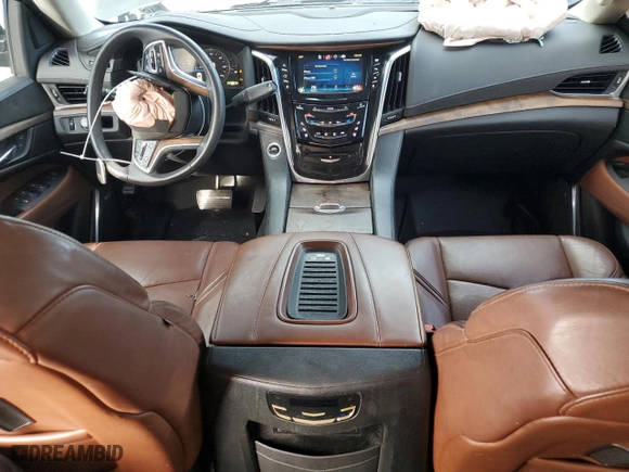 2015 Cadillac Escalade Luxury with VIN 1GYS3MKJ0FR561441, listed as a Copart auction lot 69660374 with 116,593 mi miles and Salvage Title. Bid and sale history available at carsss.com. Image 8.