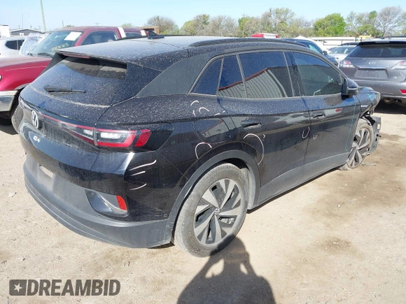2023 Volkswagen ID.4 Pro with VIN 1V2CMPE82PC008195, listed as a IAAI auction lot 41828830 with 32,336 mi miles and . Bid and sale history available at DreamBid. Image 4.