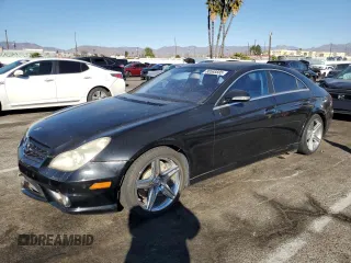 2007 Mercedes-Benz CLS-Class 5.5L with VIN WDDDJ72X47A109427, listed as a Copart auction lot 88588885 with 0 mi miles and Salvage Title. Bid and sale history available at carsss.com. Image 1.