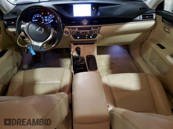 2013 Lexus ES 4dr Sdn with VIN JTHBK1GG1D2066349, listed as a Copart auction lot 50249265 with 85,022 mi miles and Salvage Title. Bid and sale history available at carsss.com. Image 8.