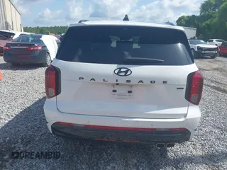 2024 Hyundai Palisade Calligraphy z VIN KM8R7DGE0RU707225, wystawiony jako IAAI lot #42509216 z przebiegiem 34 594 mil mil oraz . Historia ofert i sprzedaży dostępna na DreamBid. Obrazek 16.