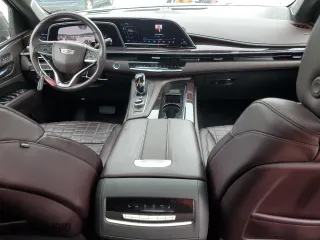 2021 Cadillac Escalade Sport Platinum with VIN 1GYS4GKL9MR266464, listed as a Copart auction lot 44326515 with 45,464 mi miles and Salvage Title. Bid and sale history available at carsss.com. Image 8.