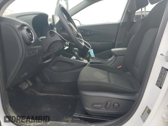 2023 Hyundai Kona SEL with VIN KM8K6CAB3PU058949, listed as a Copart auction lot 50837205 with 15,392 mi miles and Salvage Title. Bid and sale history available at carsss.com. Image 7.
