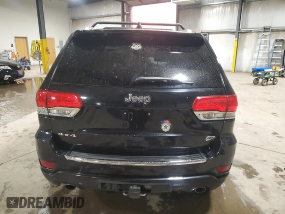 2018 Jeep Grand Cherokee Overland z VIN 1C4RJFCT3JC102423, wystawiony jako Copart lot #78232224 z przebiegiem Nie podano mil oraz Szkoda całkowita • Salvage title. Historia ofert i sprzedaży dostępna na DreamBid. Obrazek 6.