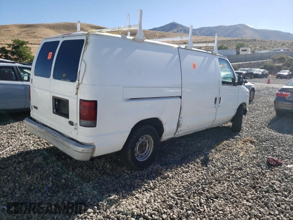 1999 Ford Econoline Cargo with VIN 1FTRE142XXHB29496, listed as a Copart auction lot 64516444 with 206,951 mi miles and Salvage Title. Bid and sale history available at carsss.com. Image 3.