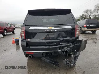 2023 Chevrolet Tahoe Premier с VIN 1GNSKSKDXPR379603, выставлен на аукционе Copart как лот 50638965 с пробегом 18 949 миль миль и Списание • Salvage title. История ставок и продаж доступна на DreamBid. Изображение 6.