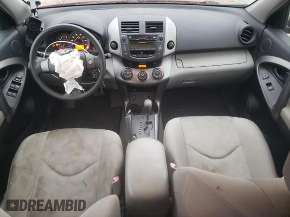 2010 Toyota RAV4 with VIN JTMZF4DV9A5023736, listed as a Copart auction lot 44595515 with 136,810 mi miles and Salvage Title. Bid and sale history available at carsss.com. Image 8.