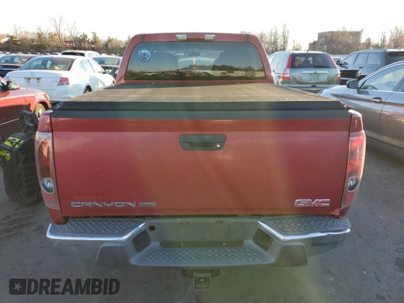 2005 GMC Canyon 1SF SLE Z71 with VIN 1GTDT136X58156876, listed as a Copart auction lot 79308024 with 131,757 mi miles and Clean Title. Bid and sale history available at carsss.com. Image 6.