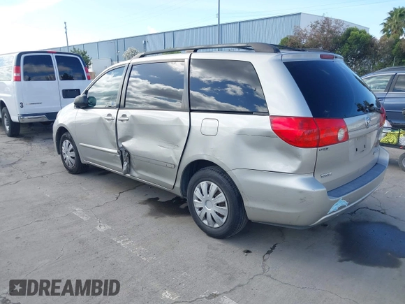 2006 Toyota Sienna CE with VIN 5TDZA23C76S442527, listed as a IAAI auction lot 41981847 with 141,000 mi miles and . Bid and sale history available at DreamBid. Image 3.