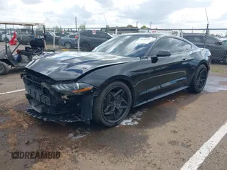 2021 Ford Mustang EcoBoost with VIN 1FA6P8TH2M5155461, listed as a IAAI auction lot 41933697 with 65,034 mi miles. Bid and sale history available at carsss.com. Image 18.