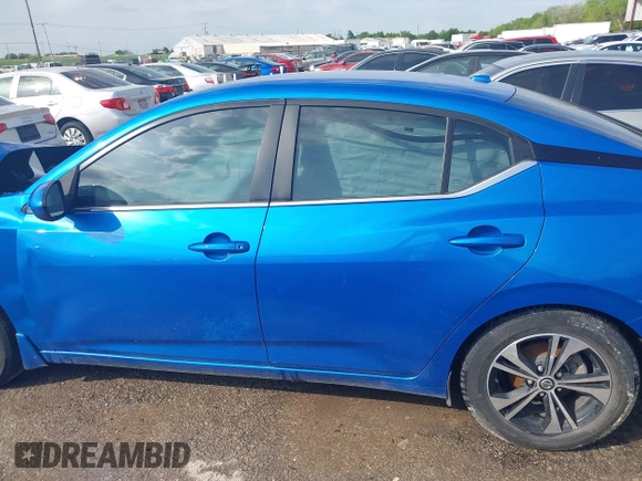 2023 Nissan Sentra SV with VIN 3N1AB8CV9PY241272, listed as a IAAI auction lot 41887305 with 68,280 mi miles. Bid and sale history available at carsss.com. Image 15.