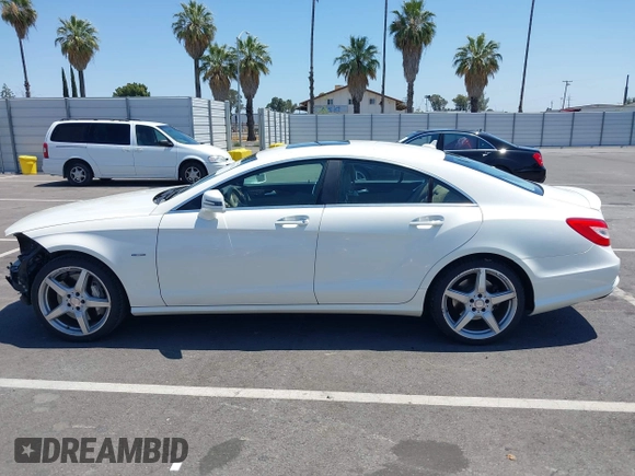 2012 Mercedes-Benz CLS 550 with VIN WDDLJ7DB0CA048424, listed as a IAAI auction lot 42587502 with 152,671 mi miles and . Bid and sale history available at DreamBid. Image 15.
