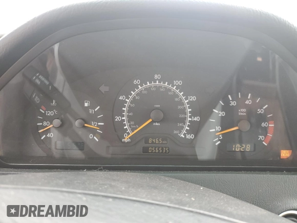 1999 Mercedes-Benz C 230/260/280/320 with VIN WDBHA24G9XA716840, listed as a Copart auction lot 49605205 with 56,535 mi miles and Clean title. Bid and sale history available at DreamBid. Image 9.